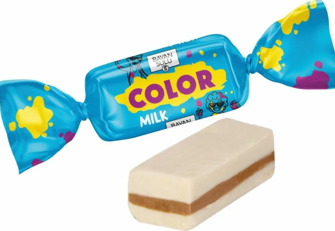 Конфеты пралиновые BS Color milk 